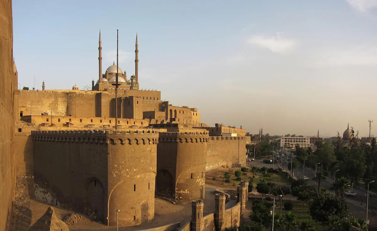 The Citadel of Cairo with its mosque