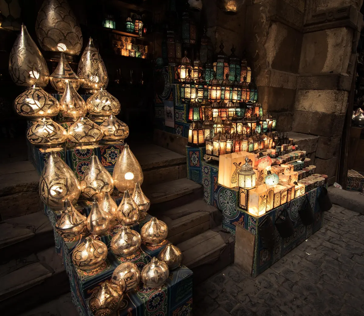 Khan el-Khalili bazaar in Cairo