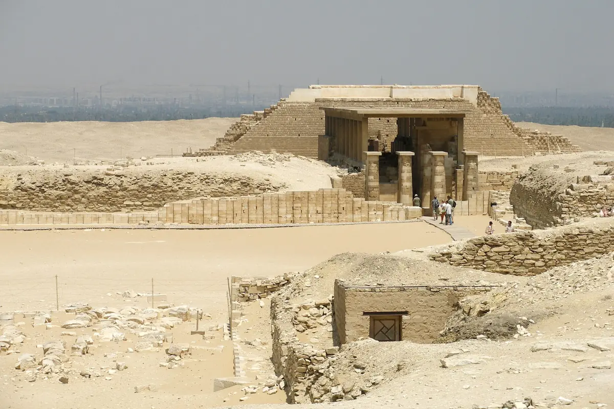 The Saqqara necropolis